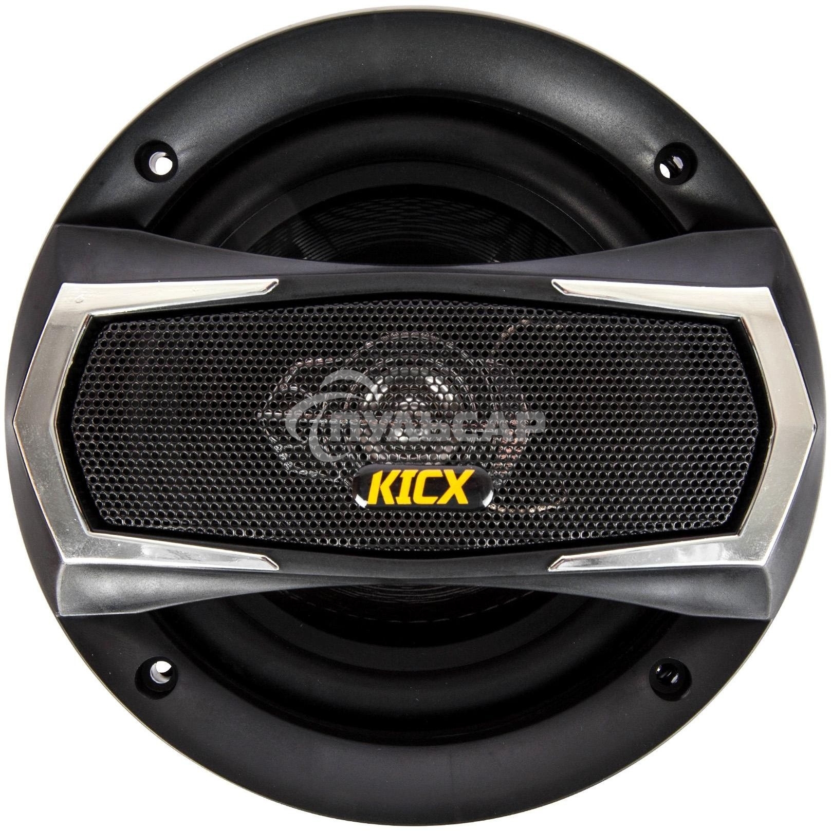 Колонки автомобильные Kicx JM-165 130Вт 89дБ 4Ом 16.5см (6 1/2дюйм) (ком.:2кол.) коаксиальные трехполосные