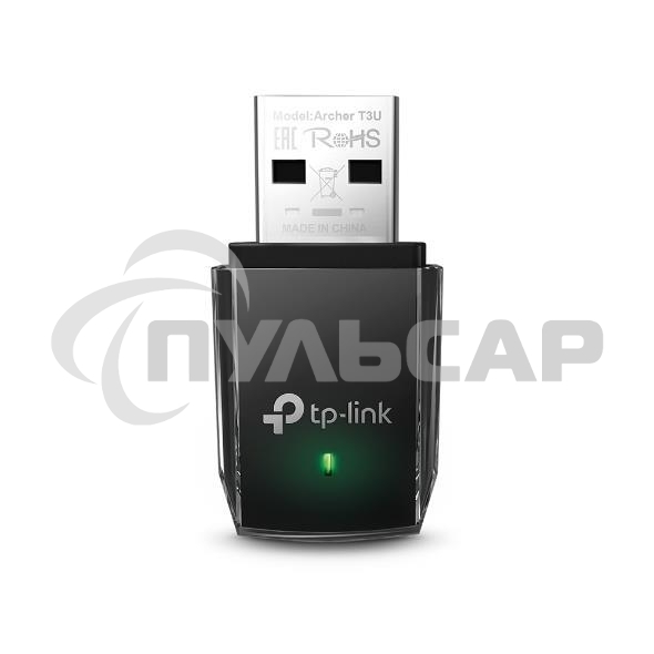 Адаптер TP-LINK Archer T3U AC1300 Мини Wi-Fi MU-MIMO USB-адаптер