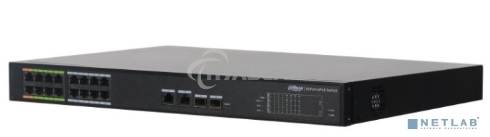 Коммутатор DH-LR2218-16ET-240 16 портовый ePoE управляемый