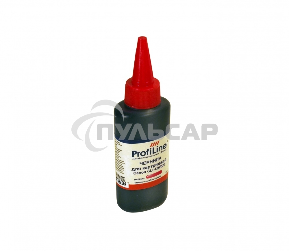 Чернила ProfiLine PL-CLI-426/526 для принтеров Canon iP4820/iP4840/ iP4850/iP4870/MG6120/MG6140/MG6150/MG6170/MG8120/MG8140/MG8150/MG8170 Magenta водн 100 мл
