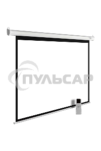 Экран Cactus 360x360см MotoExpert CS-PSME-360x360-WT 1:1 настенно-потолочный рулонный белый (моторизованный привод)