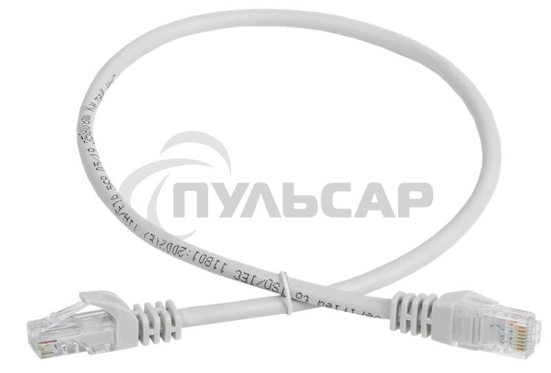 Патч-корд кат.5е UTP 2м сер. GENERICA ITK PC01-C5EU-2M-G