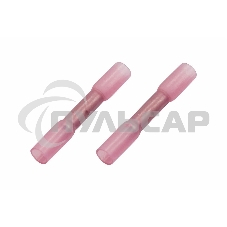 Соединительная гильза изолированная термоусаживаемая L-37 мм 0.5-1 мм² (ГСИ-т 1.0/ГСИ-т 0,5-1,0) красная Rexant