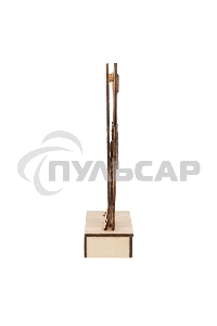 Деревянная фигурка Neon-night с подсветкой 