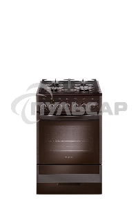 Плита комбинированная Gefest ПГЭ 5502-02 0045 коричневый, конфорок 4 газовых, духовка 55 л, 50 см x 85 см x 58.5 см