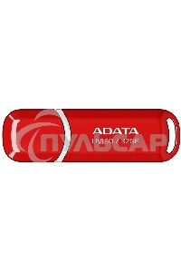 Флешка USB ADATA UV150 (AUV150-32G-RRD), 32 Gb, USB 3.0, R/W 35/10, красный