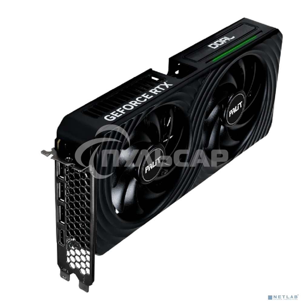Видеокарта Palit PA-RTX 5060Ti DUAL OC 8Gb RTX 5060TI 8Gb 128bit GDDR7 2407/28000 HDMIx1 DPx3 HDCP Ret