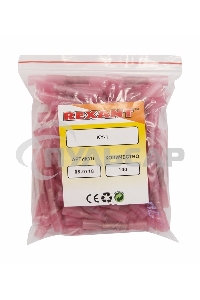 Соединительная гильза изолированная термоусаживаемая L-37 мм 0.5-1 мм² (ГСИ-т 1.0/ГСИ-т 0,5-1,0) красная Rexant