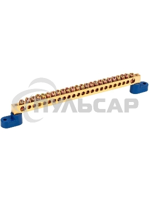 Шина нулевая ШНИ 8х12-24-У2-С на 2-х угл. изол. ИЭК YNN10-812-24C2-K07