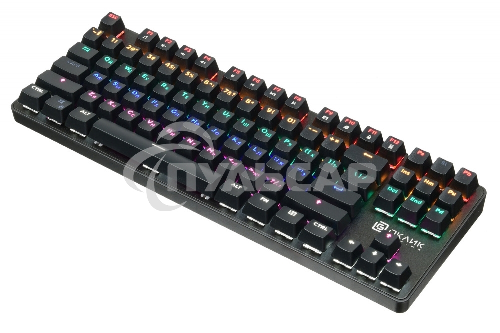 Клавиатура проводная Oklick 969G SHOTGUN, USB, черный