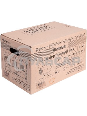 Бак расширительный Джилекс В 24 для системы отопления 24л. красный (7724)