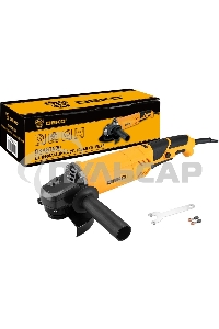 Углошлифовальная машина Deko DKAG1500 1500Вт 12000об/мин рез.шпин.:M14 d=125мм