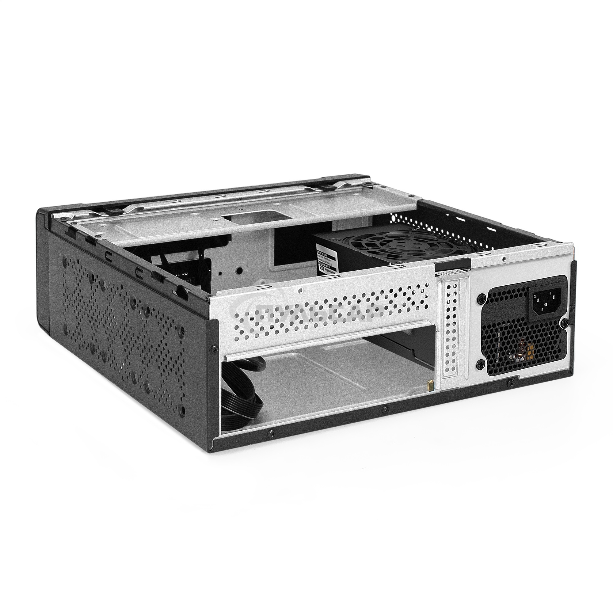 Компьютерный корпус Desktop ExeGate FL-102-TPS350 (mini-ITX, БП TPS350 с вент. 8см, 2*USB + 1*USB 3.0, аудио, черный)