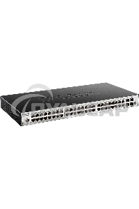 Коммутатор D-Link DGS-1510-52X/A2A Настраиваемый стекируемый коммутатор SmartPro уровня 2+ с 48 портами 10/100/1000Base-T и 4 портами 10Gbase-X SFP+