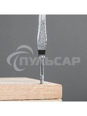 Отвертка GROSS 12119 SL8,0 x 150 мм S2, трехкомпонентная рукоятка