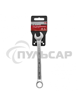 Ключ комбинированный Matrix, 14 мм, CrV, матовый хром