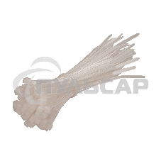 Стяжка нейлоновая Exegate EX253846RUS неоткрывающаяся CV-100W, 100мм, упак. 100шт белая