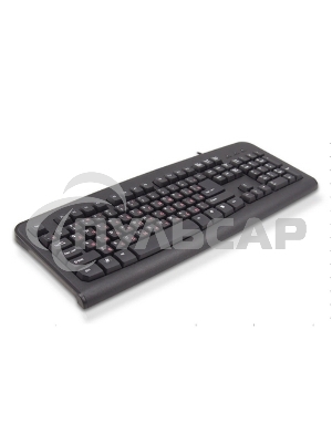 Клавиатура проводная Lime K-0494 RLSK USB Standart Black 104 keyboard with RUS/LAT keys and Special scroll key, Rus(red)/Lat(белый)