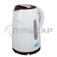 Чайник электрический Великие Реки Томь-1 бел/коричневый Чайник электрический Великие Реки Томь-1 бел/коричневый