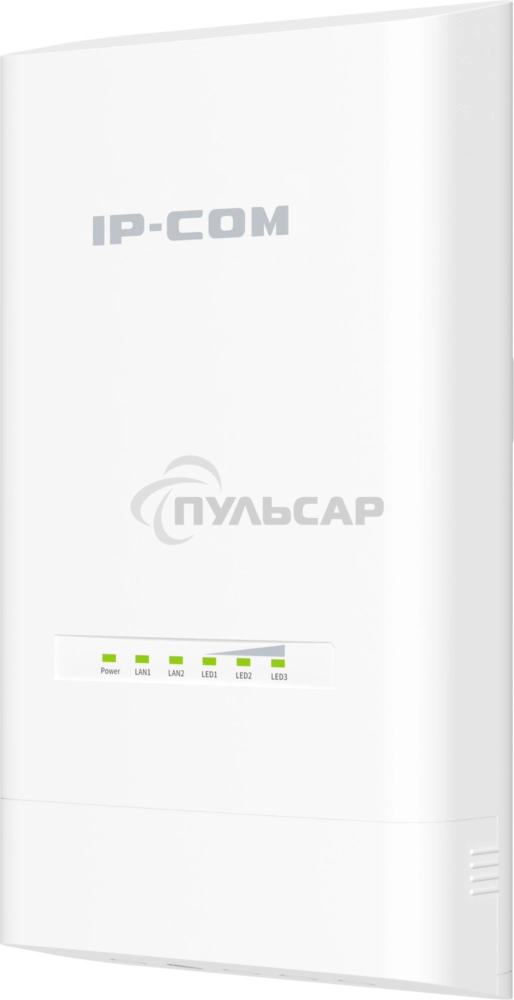 Наружная точка доступа IP-COM CPE12, 5 ГГц, до 867 Мбит/с, IP65, 1х12dbi, PoE, 2х1 Gbит/с, молниезащита 6000В