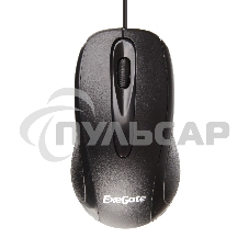 Мышь проводная ExeGate Professional Standard SH-9026 черный, 1000 dpi, USB, кнопки - 3