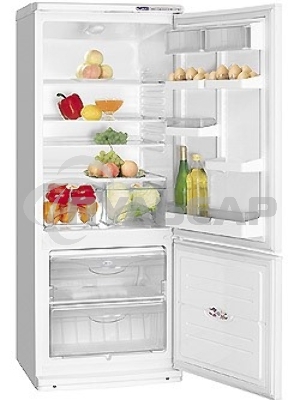 Холодильник Atlant XM-4009-022 белый двухкамерный 201/63л морозилка снизу