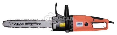 Электропила PATRIOT ES2016 220301510 2000 Вт, продольное расположение двигателя, шина Oregon 16