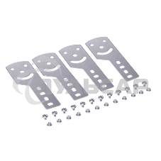 Пластина крепежная GSV H80 (4шт) в комплекте с крепежными элементами для монтажа DKC 30014K