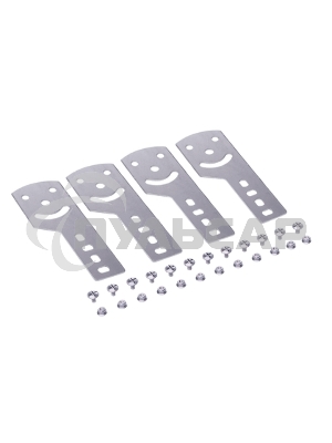 Пластина крепежная GSV H80 (4шт) в комплекте с крепежными элементами для монтажа DKC 30014K