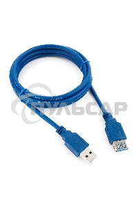 Кабель Gembird PRO CCP-USB3-AMAF-6, USB 3.0 кабель удлинительный 1.8м AM/AF позол. контакты, пакет