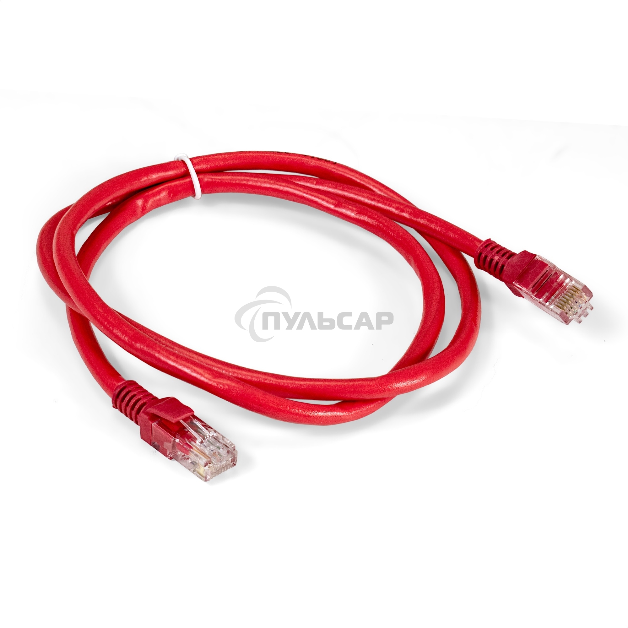 Патч-корд ExeGate UTP-RJ45-RJ45-C6-1M-RD, UTP, cat.6, 1м, красный
