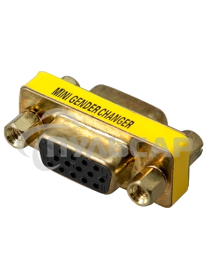 Переходник Rexant (17-6817) ПЕРЕХОДНИК гн.VGA - гн.VGA GOLD