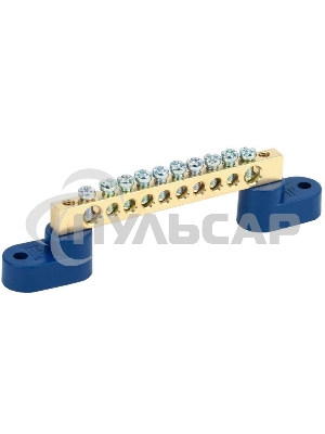 Шина нулевая ШНИ-6х9-10 У2-С на 2-х. угл. изол. ИЭК YNN10-69-10C2-K07