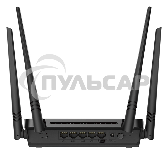 Роутер D-Link DIR-822/RU/E1A, Wireless AC1200 Dual-Band Router with 1 10/100Base-TX WAN port and 4 10/100Base-TX LAN ports.802.11b/g/n compatible, 802.11AC up to 866Mbps,1 10/100Base-TX WAN port, 4 10/100B