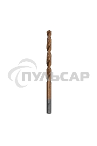 Сверло по металлу Matrix, 5 мм, HSS, нитридтитановое покрытие, цилиндрический хвостовик