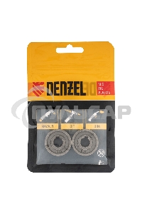 Подающий ролик, V профиль под стальную проволоку 0,8-1мм, 2 шт Denzel