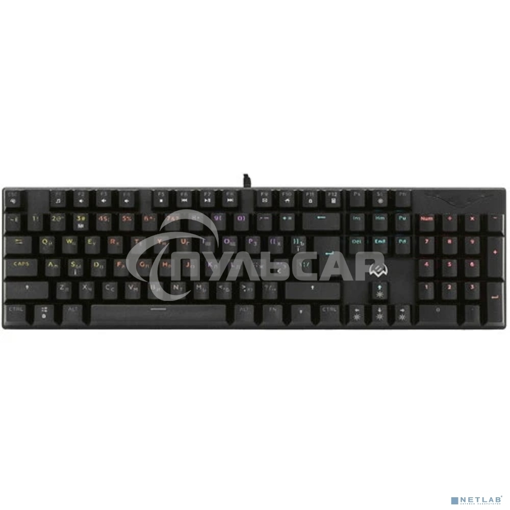 Клавиатура проводная игровая Sven KB-G9300 черная (Outemu Blue switches,104кл., подсветка)