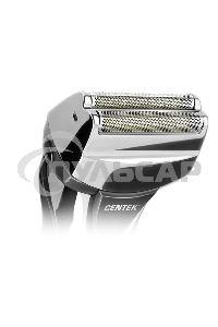 Электробритва Centek CT-2174 (черн/хром) cеточная, плавающая головка, триммер, LED