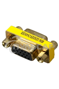 Переходник Rexant (17-6817) ПЕРЕХОДНИК гн.VGA - гн.VGA GOLD