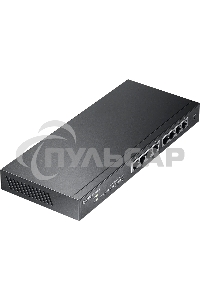 Коммутатор Smart L2 Zyxel GS1900-8, 8xGE, настольный, бесшумный