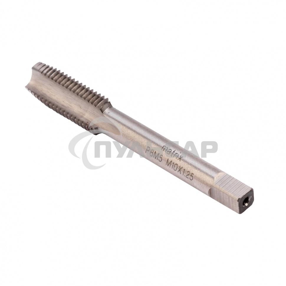 Метчик Matrix ручной М10x1,25 мм, Р6М5