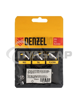 Подающий ролик, V профиль под стальную проволоку 0,8-1мм, 2 шт Denzel