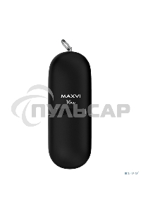 Флешка USB Maxvi SF black (FD16GBUSB20C10SF), 16Gb, USB 2.0, R/W 30/10, черный