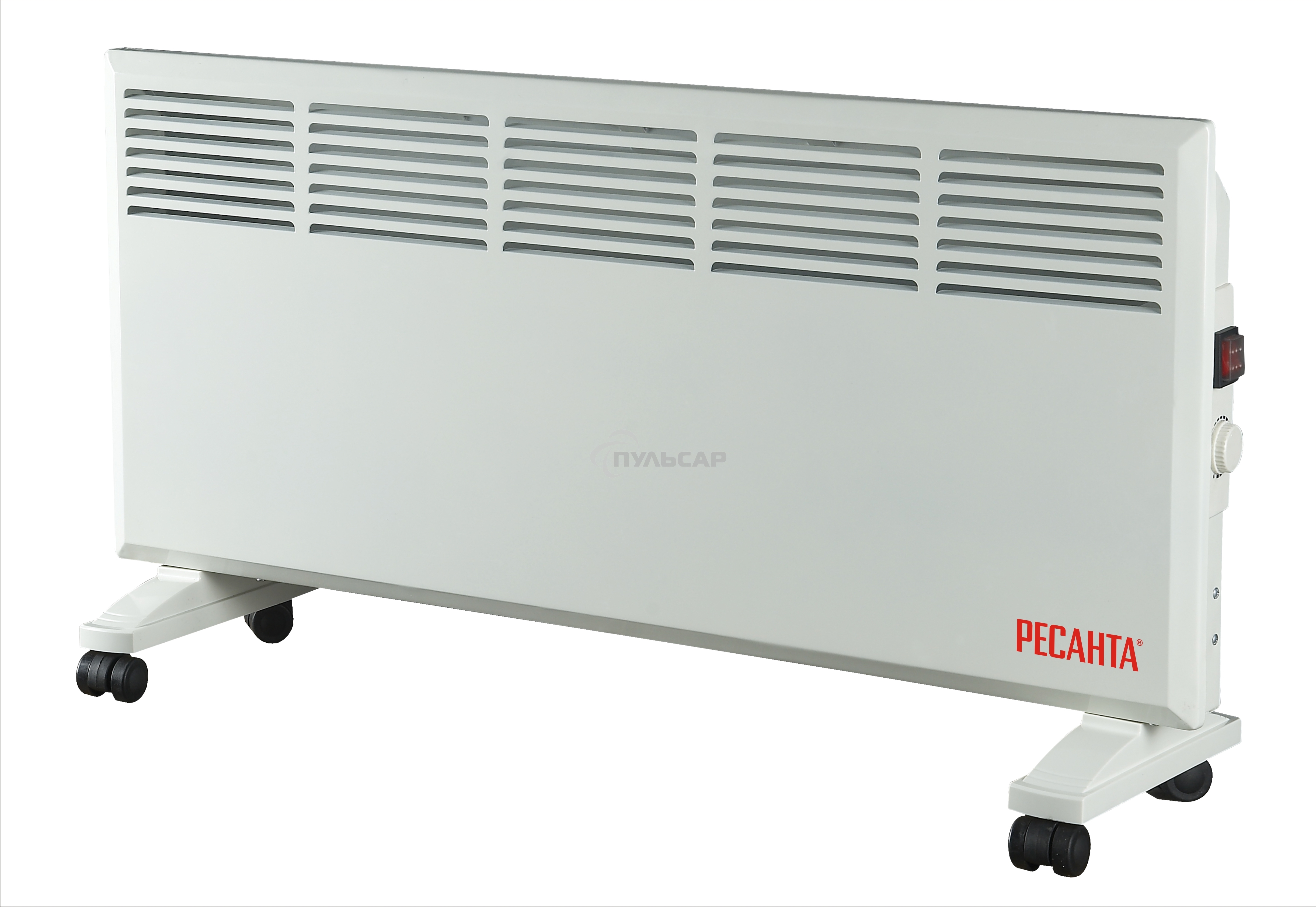 Конвектор Ресанта ОК-2000 белый, 2000 Вт, 25 м2, термостат