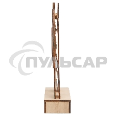 Деревянная фигурка Neon-night с подсветкой 