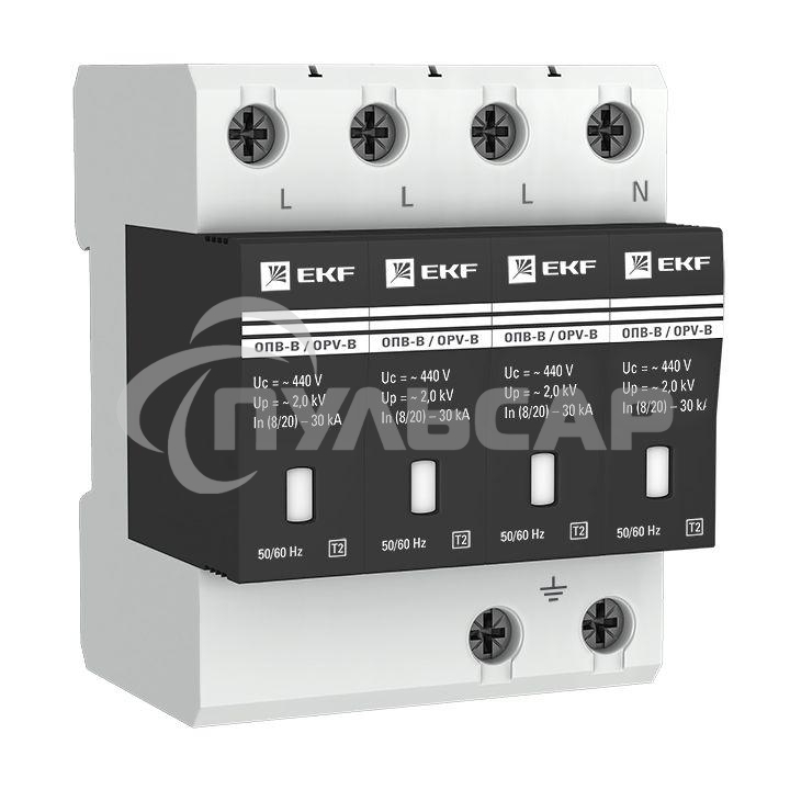 Ограничитель импульсных напряжений ОПВ-В4 EKF opv-b4