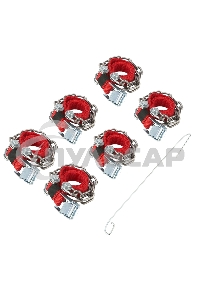 Цепи (браслеты) противоскольжения Rexant для легковых авто (колеса 165-205 мм), к-т 6 шт.