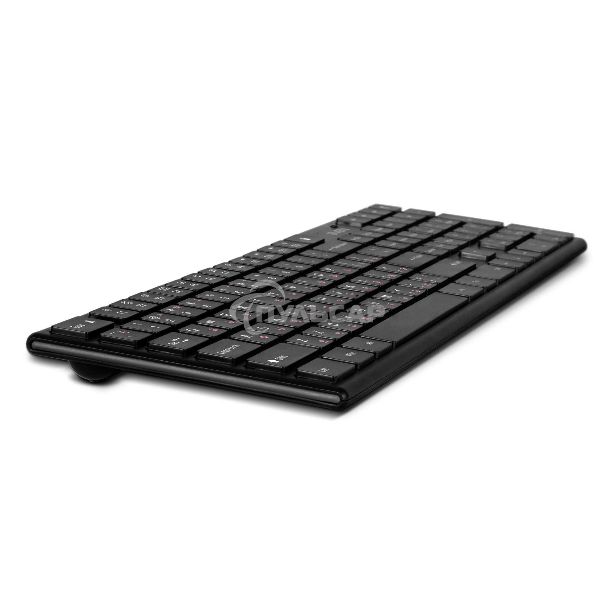 Беспроводной набор Sven ножничная клавиатура + мышь KB-C2550W черный (109 кл.,12Fn, 1000DPI, 2+1 кл.)