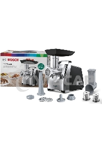 Мясорубка электрическая Bosch MFW67440 2000Вт черный/серебристый