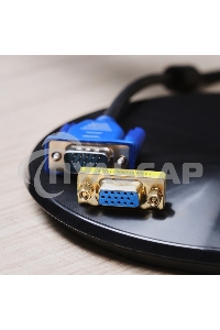 Переходник Rexant (17-6817) ПЕРЕХОДНИК гн.VGA - гн.VGA GOLD